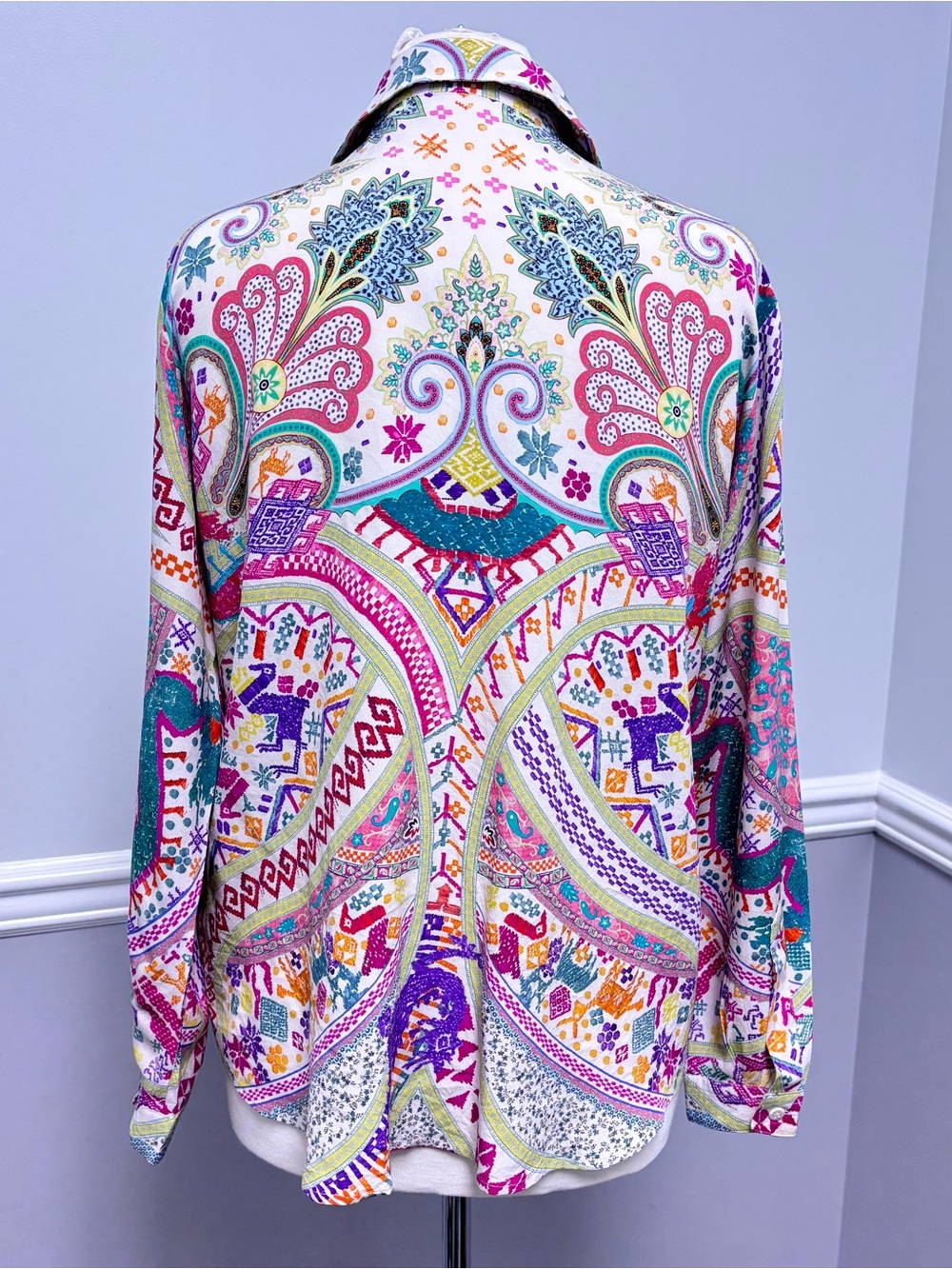 Etro Multi Color Blouse - Picture 3 of 8